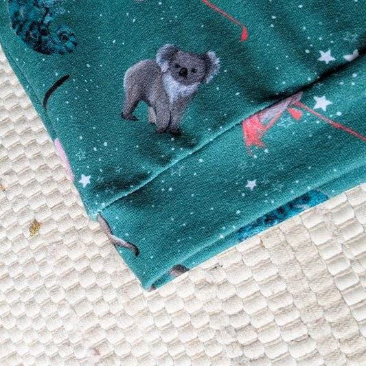 Children's Sweatshirt Stars and animals 0-6 yr
