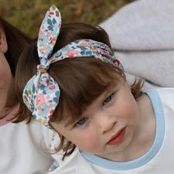Top Knot Elasticated Headband Hair Accessory in variety Liberty Tana Lawn prints