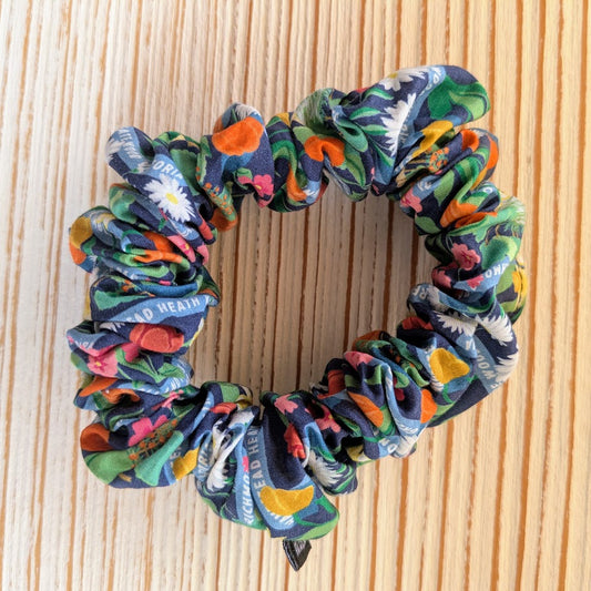 Wide Elastic Hair Scrunchies in a range of Liberty Tana Lawn Fabrics