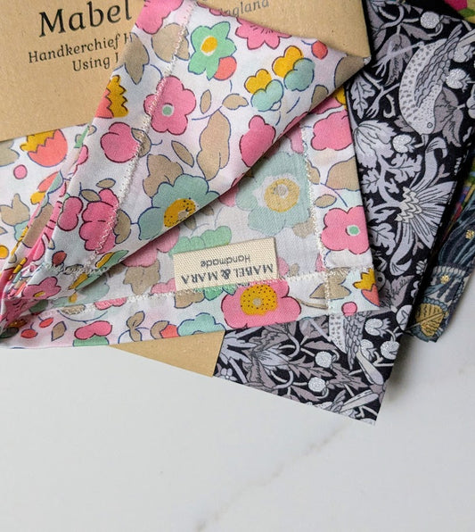 Handkerchief Liberty Tana Lawn -Betsy Pink ONE