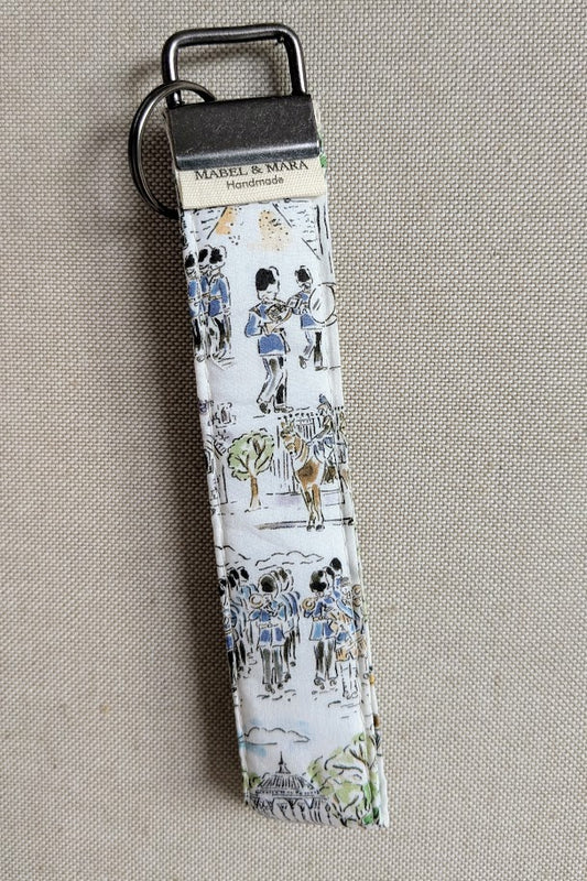 Fabric Key Fobs in a variety of Liberty Tana Lawn Prints range 2