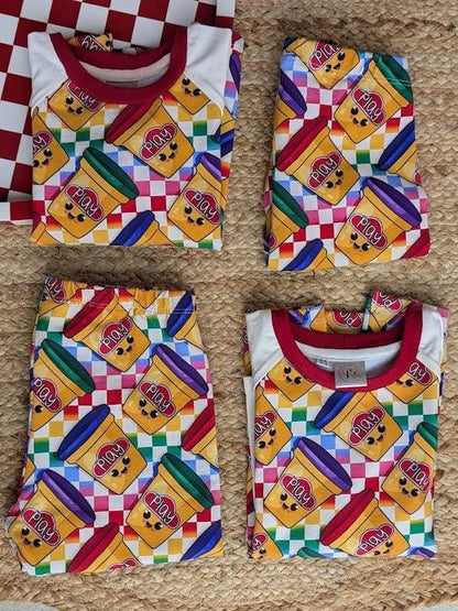 Children's Pyjamas -Fun Play print 0-6yr
