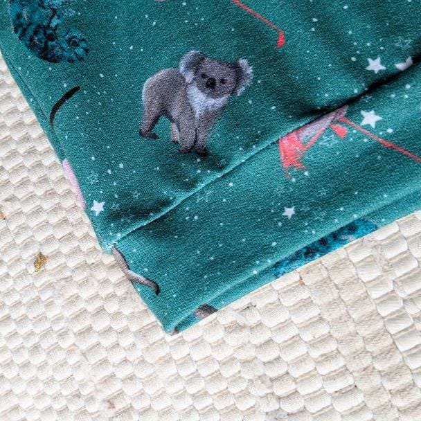 Children's Sweatshirt  soft cotton French Terry fabric Stars and animals, Koala, Flamingo, Panda, Chameleon -0-6 years-Kid's-Gift