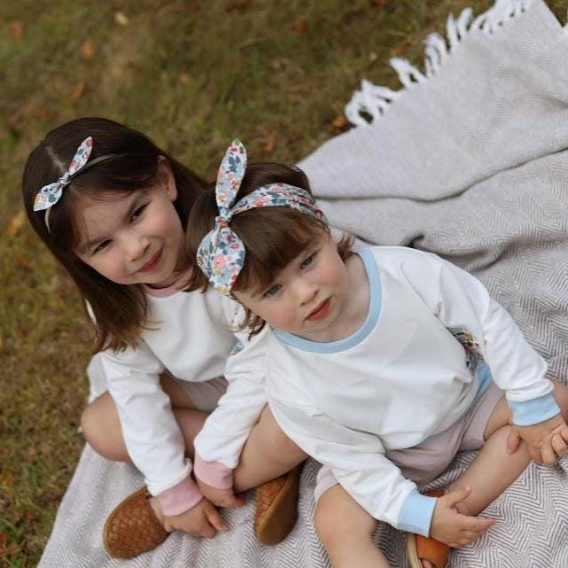 Liberty Print Top Knot Headband-Ladies/Girls Hairband-Childs Hairband-Liberty Tana Lawn-Floral Hairband-Elastic backed-Variety Prints