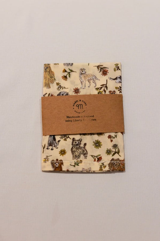 Handkerchief - Liberty Tana Lawn Mal's Pal's design