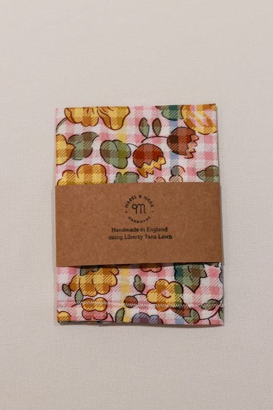 Handkerchief Liberty Tana Lawn - Betsy Check Pink Pastel