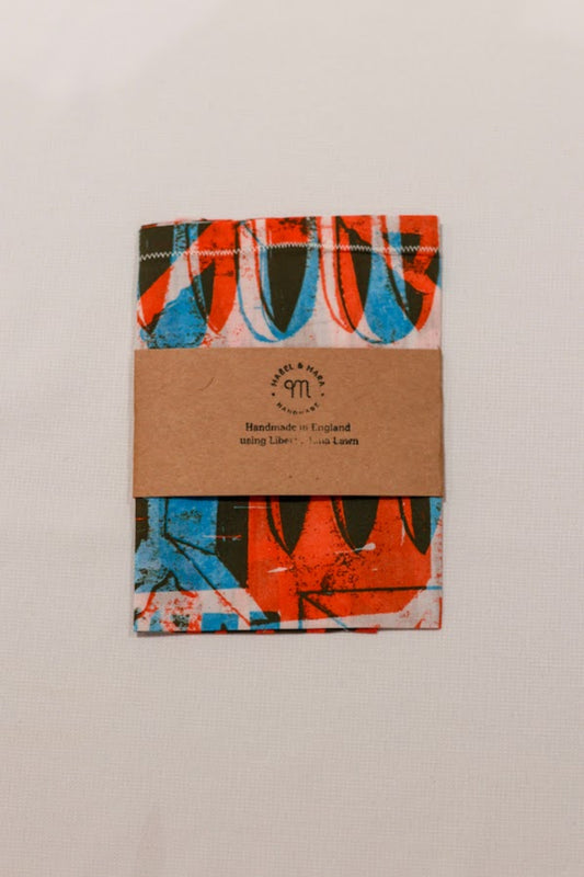 Handkerchief Liberty Tana Lawn - Havinden Tudor Orange