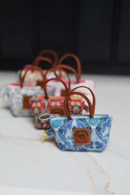 Micro Tote Bags/Case in a variety of fabric prints 2