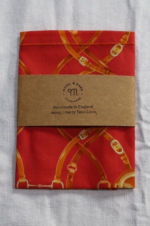 Handkerchief Liberty Tana Lawn - Equestrian Red