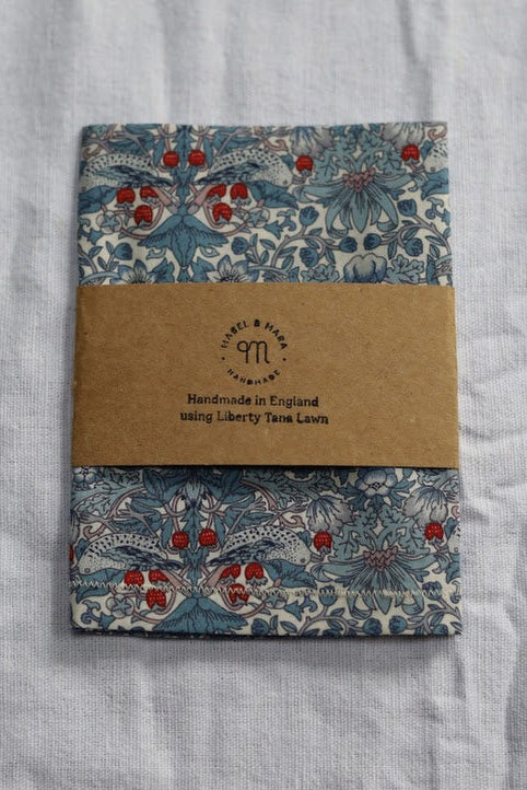 Handkerchief Liberty Tana Lawn- Strawberry Thief Spring Blue