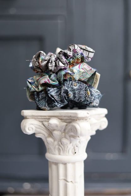 Jumbo Hair Scrunchies in a range of Liberty Tana Lawn Fabrics