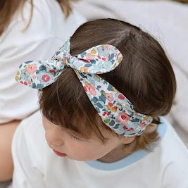 Top Knot Elasticated Headband Hair Accessory in variety Liberty Tana Lawn prints
