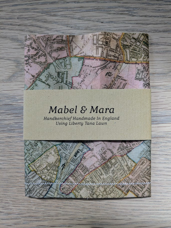 Liberty Tana Lawn Handkerchief  Cary's Patchwork Pink