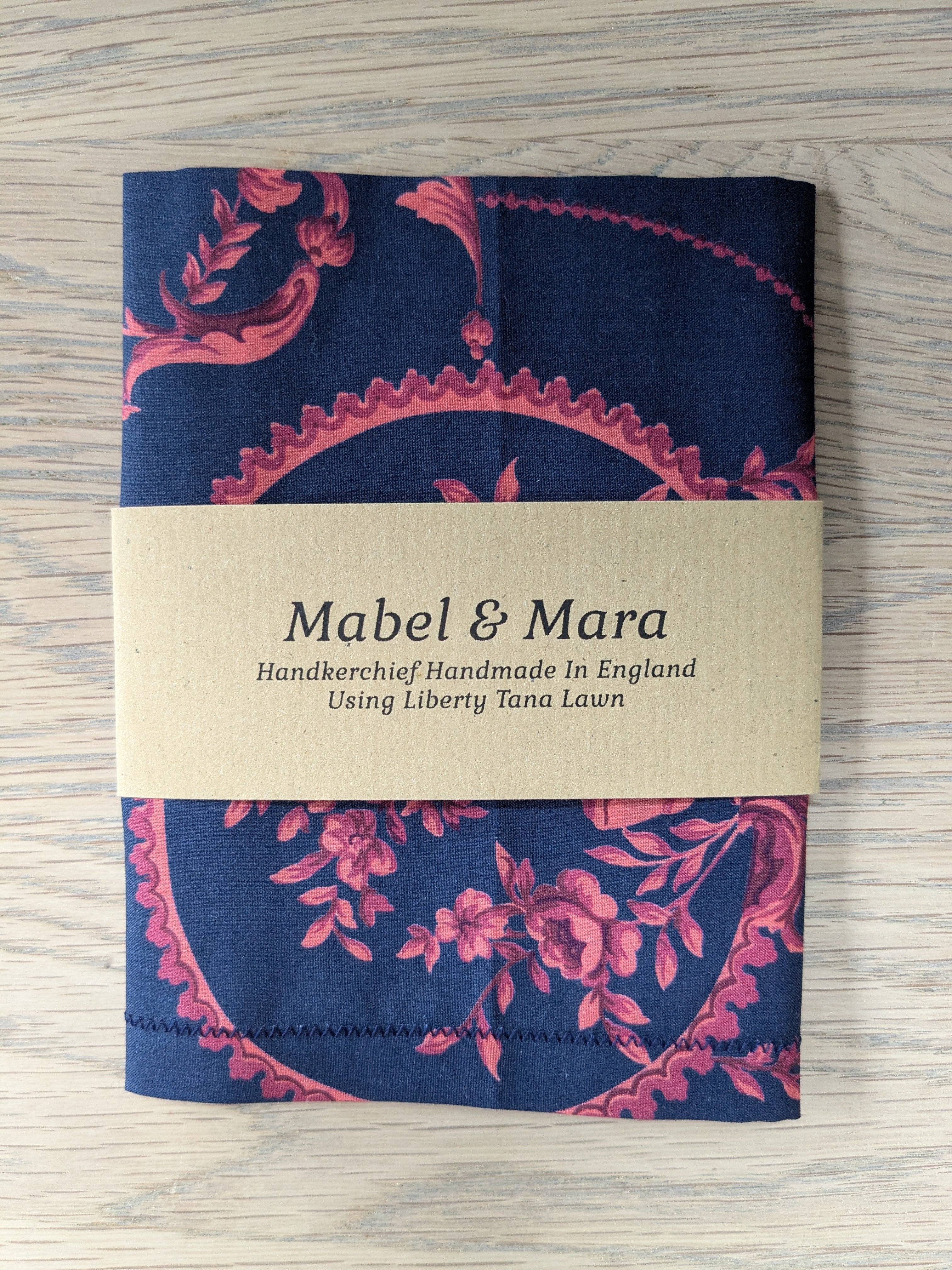 Liberty Tana Lawn Fabric Handkerchief Marie Antoinette A