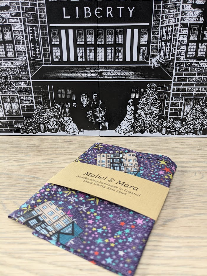 Liberty Tana Lawn Handkerchief Standard Size Adeladja Belle