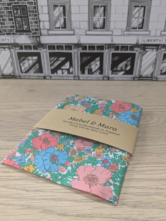 Liberty Tana Lawn Handkerchief Standard Size Meadow Song