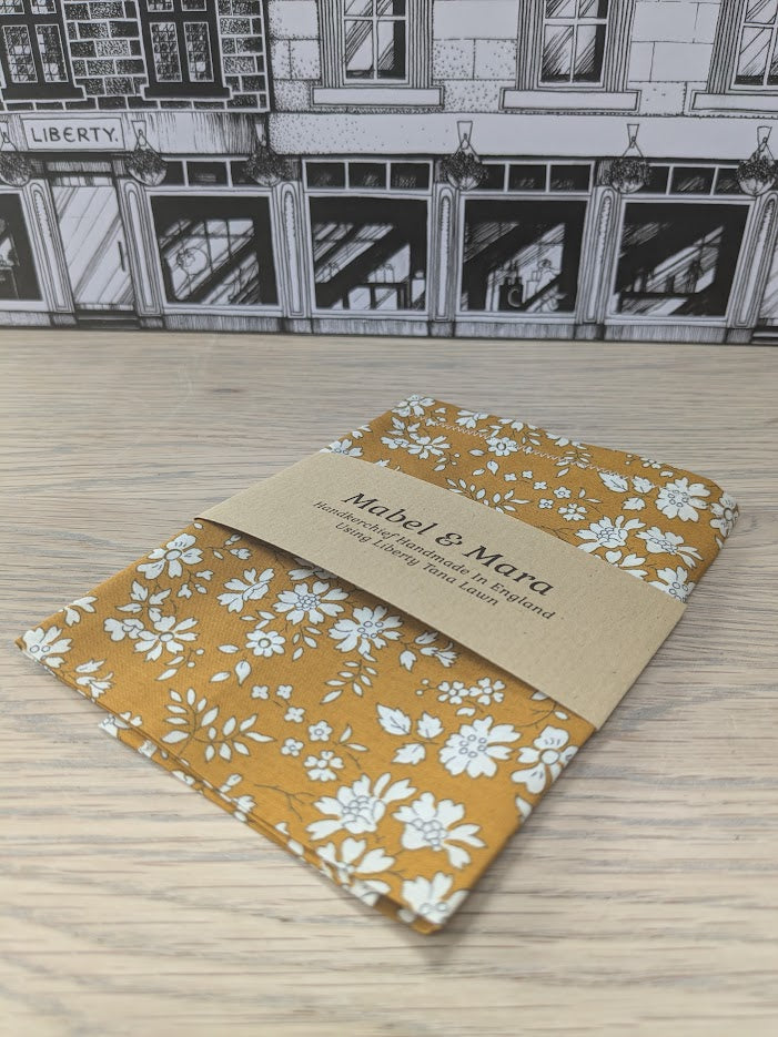 Liberty Tana Lawn Handkerchief Standard Size Capel G