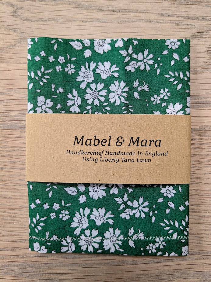 Liberty Tana Lawn Handkerchief Standard Size Capel Green