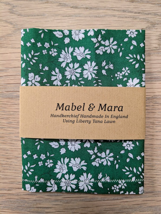 Liberty Tana Lawn Handkerchief Standard Size Capel Green