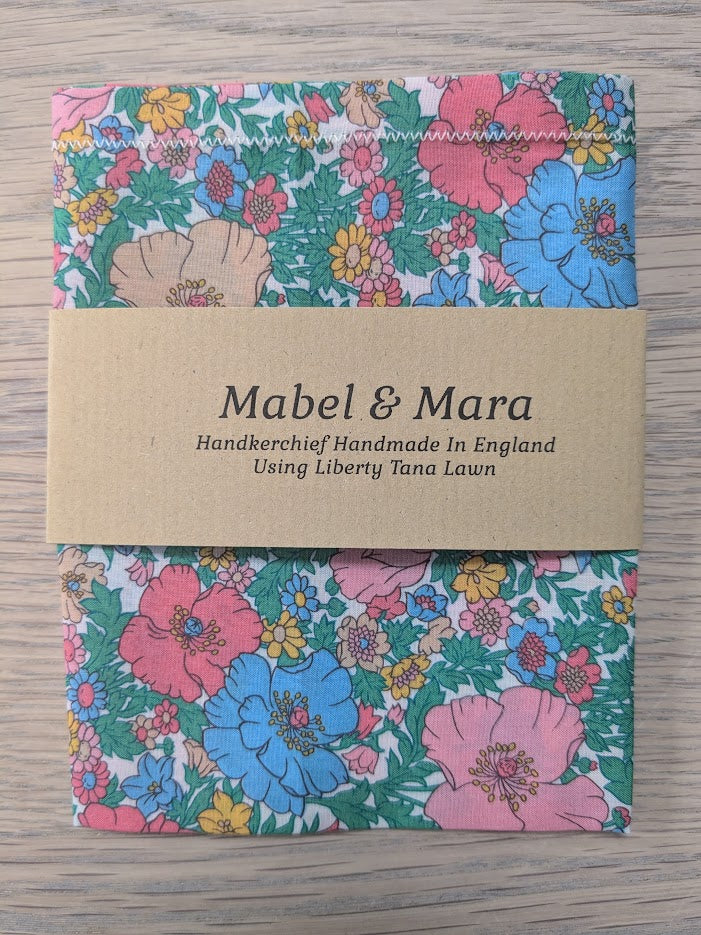 Liberty Tana Lawn Handkerchief Standard Size Meadow Song