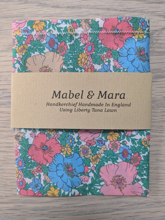 Liberty Tana Lawn Handkerchief Standard Size Meadow Song