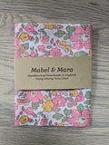 Liberty Tana Lawn Handkerchief Betsy Pink and Gold