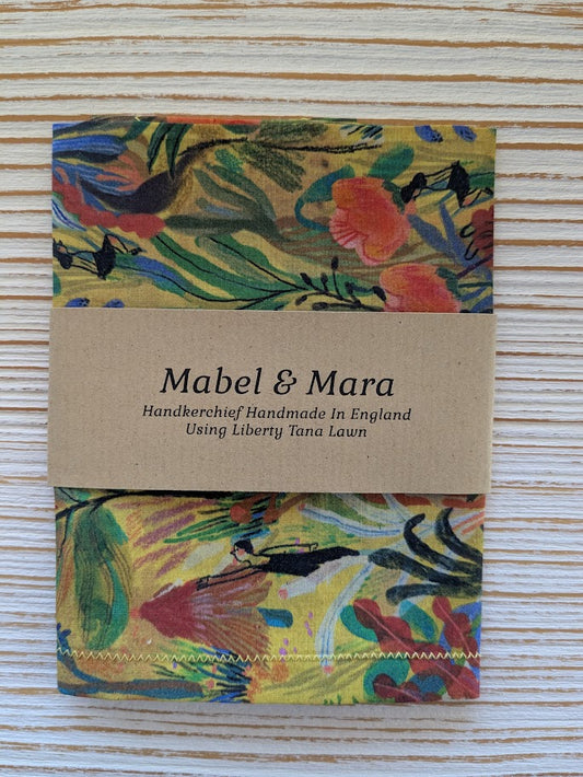 Liberty Tana Lawn Handkerchief Standard Size Spring in the Forest