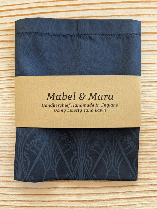 Handkerchief Liberty Tana Lawn - Ianthe Pigment Navy