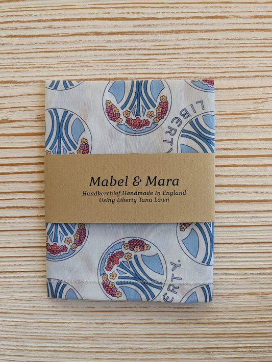 Liberty Tana Lawn Handkerchief Standard Size Mauverina Y