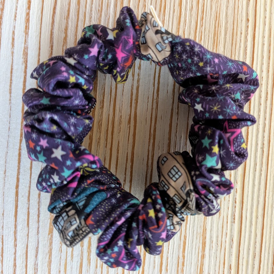 Wide Elastic Hair Scrunchies in a range of Liberty Tana Lawn Fabrics