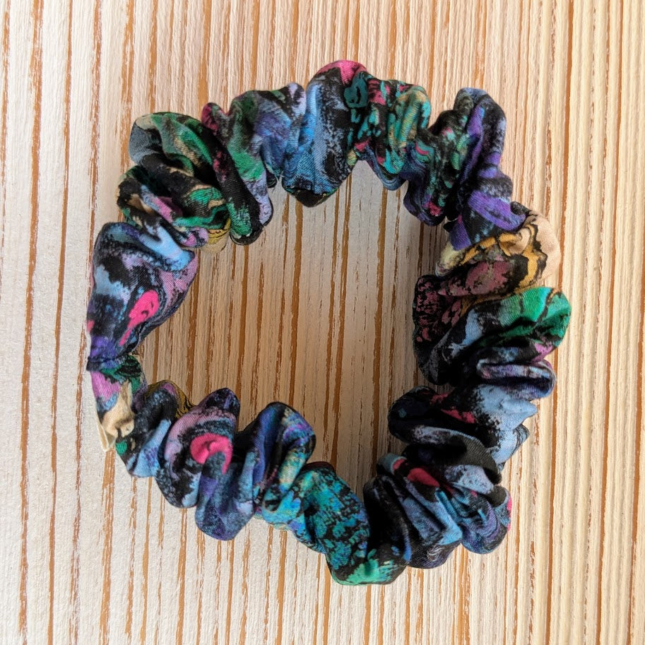Wide Elastic Hair Scrunchies in a range of Liberty Tana Lawn Fabrics