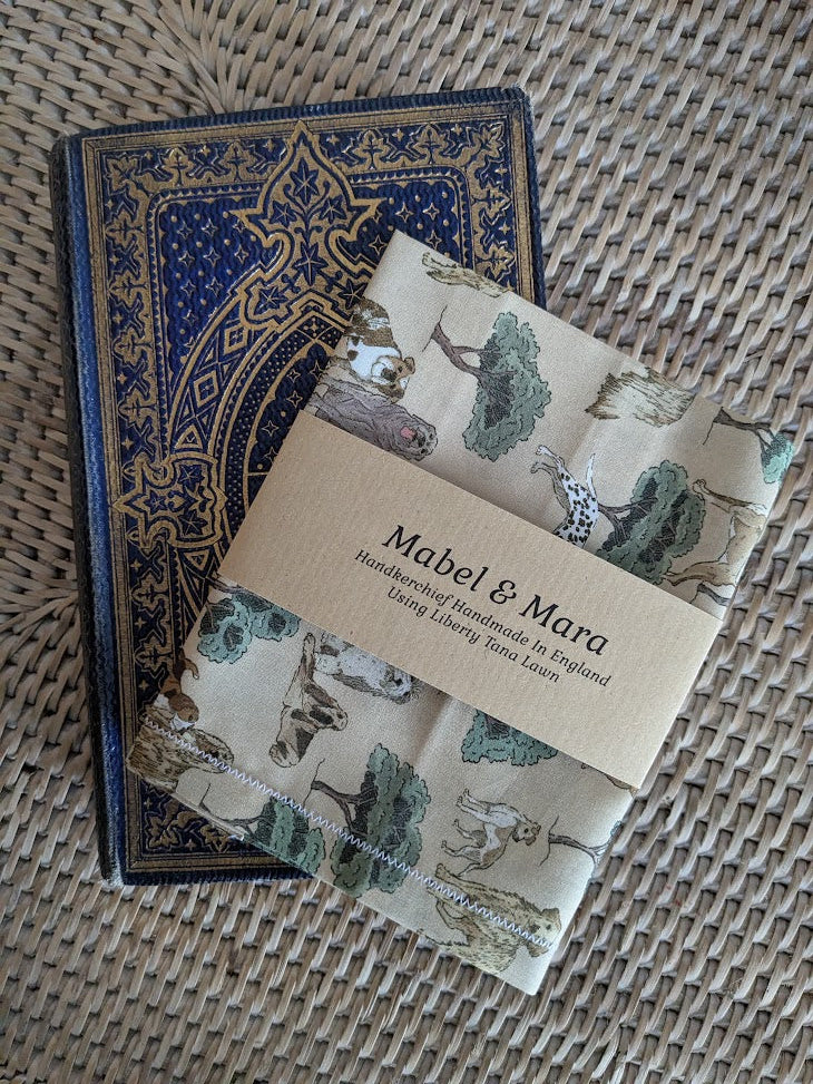 Liberty Tana Lawn Handkerchief Hyde Park Hounds