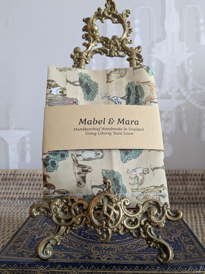 Liberty Tana Lawn Handkerchief Hyde Park Hounds