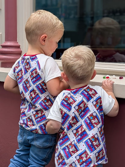 Children's T Shirt Happy Kid Print  0-6yr