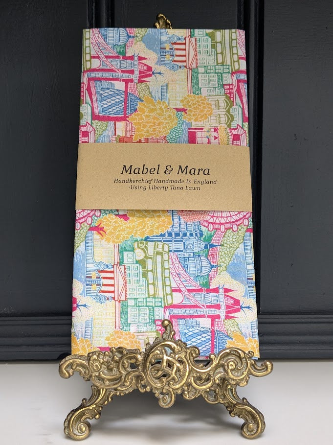 Liberty Organic Tana Lawn Handkerchief Capital Views A