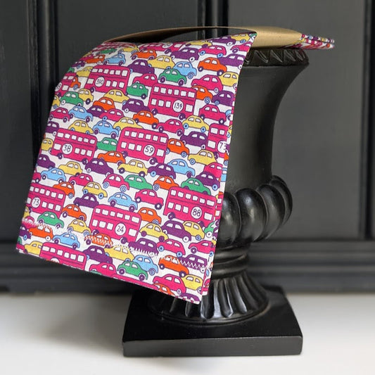 Liberty Organic Tana Lawn Handkerchief Large  Hop on Hop Off B