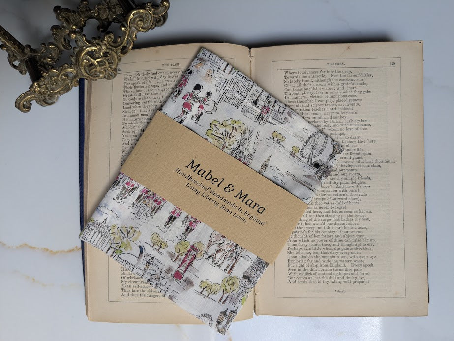 Liberty Tana Lawn Handkerchief  Marv's March