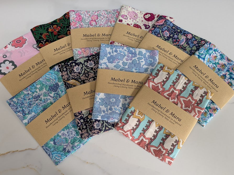 Liberty Tana Lawn Handkerchief Stock Clearance