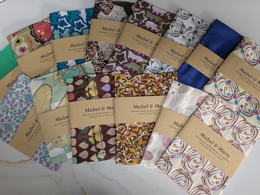 Liberty Tana Lawn Handkerchief Stock Clearance