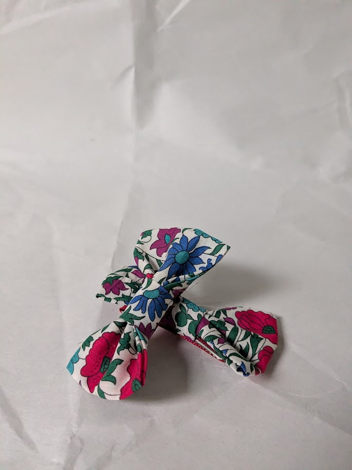 Liberty Tana Lawn Hair Bows Pair