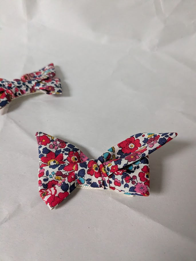 Liberty Tana Lawn Hair Bows Pair