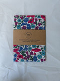 Liberty Tana Lawn Handkerchief Poppy & Daisy Turquoise