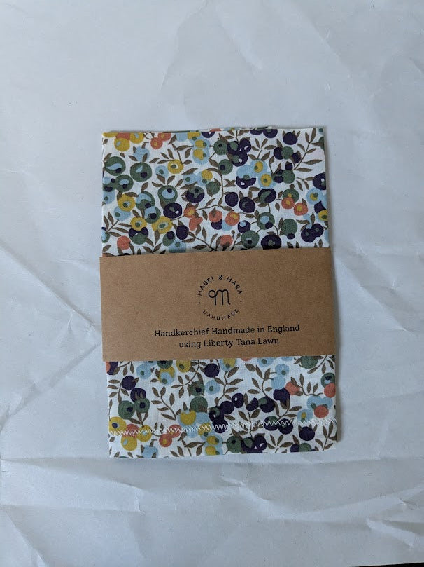 Liberty Tana Lawn Handkerchief Wiltshire Green