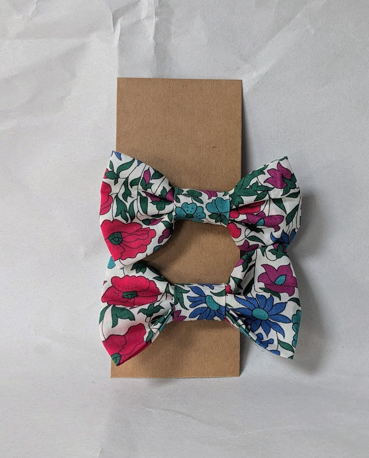 Liberty Tana Lawn Hair Bows Pair