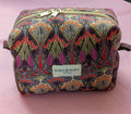 Boxy Quilted Zippered Pouch/Case Liberty Corduroy Ianthe