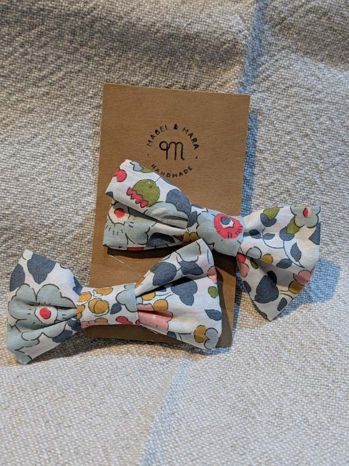 Liberty Tana Lawn Hair Bows Pair