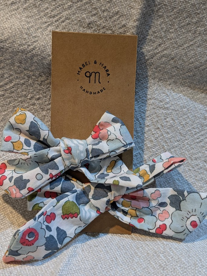 Liberty Tana Lawn Hair Bows Pair