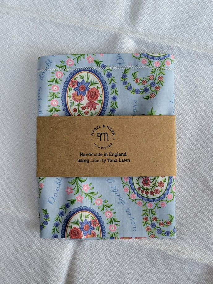 Liberty Tana Lawn Handkerchief Love poem C