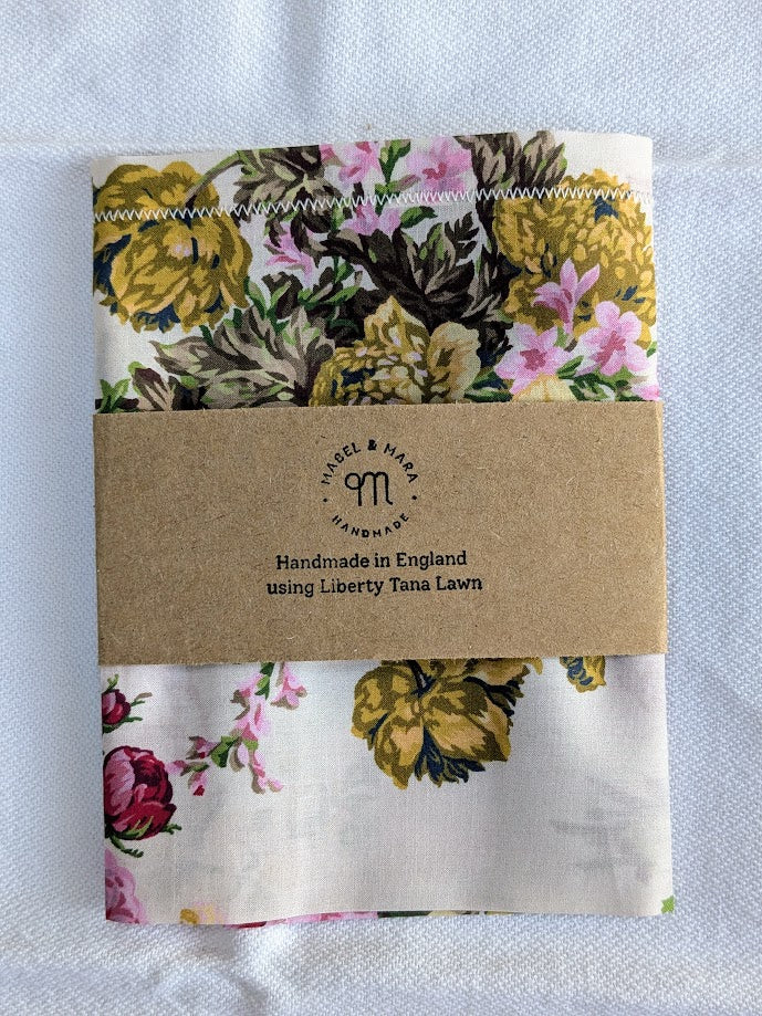 Liberty Tana Lawn Handkerchief Bloom Bouquet Z