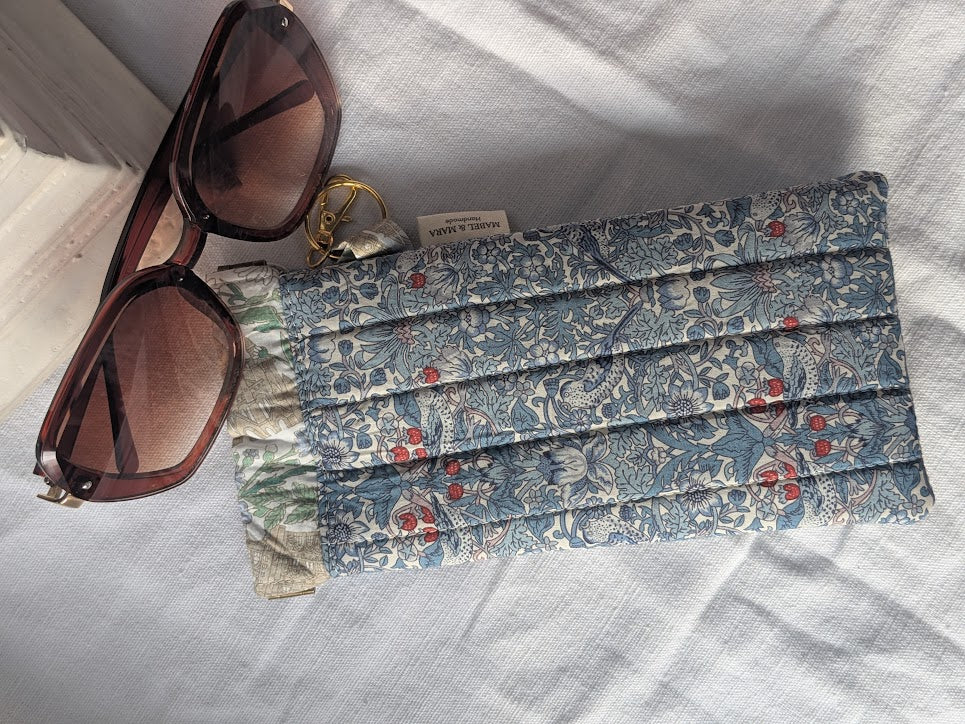 Liberty Quilted Glasses Case